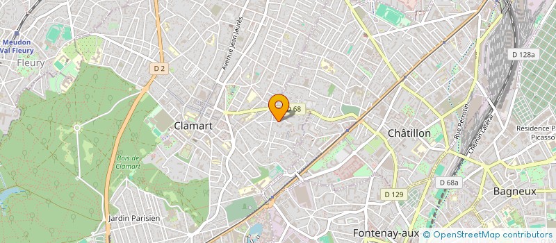localisation de l'entreprise SYND COPR 34 38 R DE LA NOISE à CLAMART