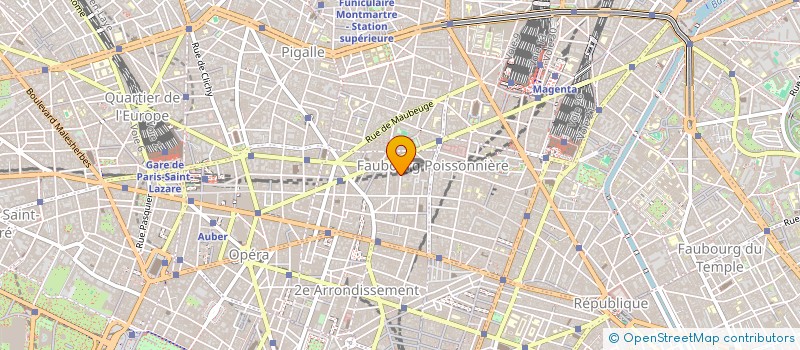 localisation de l'entreprise SYND.COPR. 34 RUE DE DOUAI 75009 PARIS R  PARIS