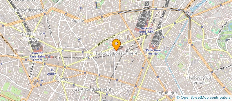 localisation de l'entreprise SYND.COPR. 34 RUE PETRELLE 75009 PARIS R  PARIS