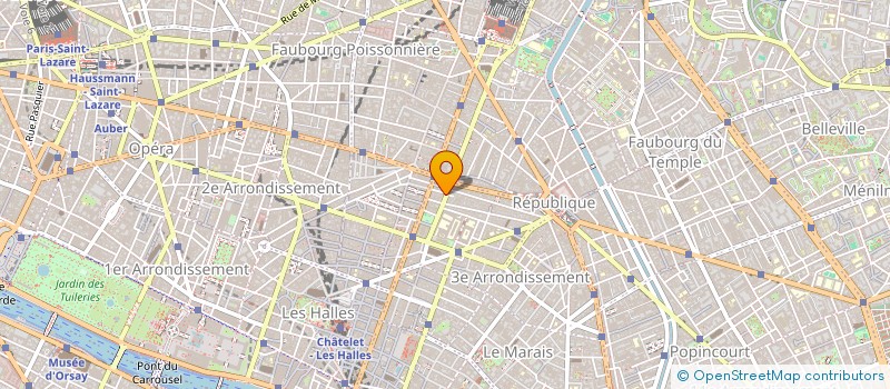 localisation de l'entreprise SYND.COPR. 349 RUE SAINT MARTIN 75003 PA  PARIS