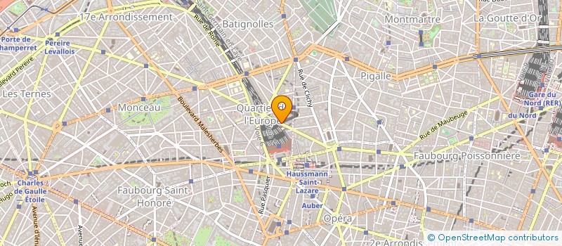 localisation de l'entreprise SYND.COPR. 35 AV VICTOR HUGO    92 BOIS  PARIS