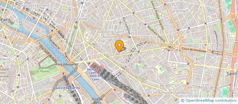 localisation de l'entreprise SYND.COPR. 35 RUE CROZATIER     75012 PA  PARIS