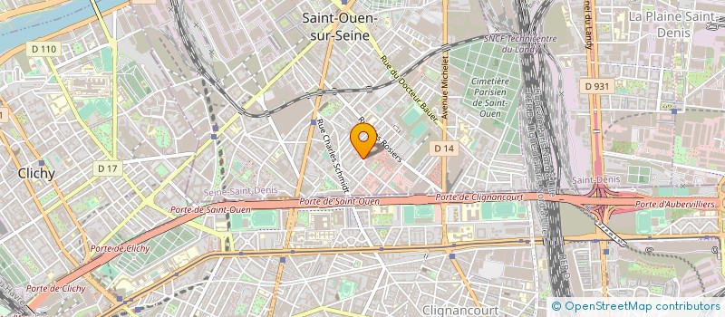 localisation de l'entreprise SYND COPR 35 RUE LOUIS DAIN à SAINT-OUEN-SUR-SEINE