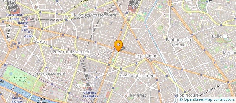 localisation de l'entreprise SYND.COPR. 359 RUE SAINT MARTIN 75003 PA  PARIS