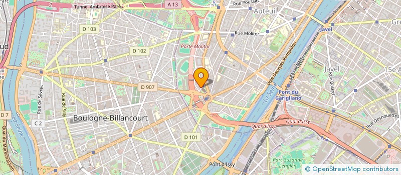 localisation de l'entreprise SYND.COPR.36 BISRUE DU CHATEAU DES REN  PARIS 16