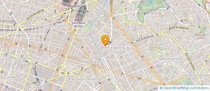 localisation de l'entreprise SYND.COPR. 36 RUE BICHAT 75010  PARIS RE  PARIS