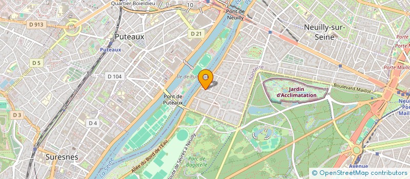 localisation de l'entreprise SYND COPR 36 RUE DE LA FERME 92 NEUILLY à NEUILLY-SUR-SEINE