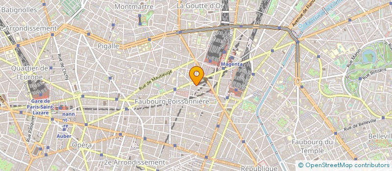 localisation de l'entreprise SYND.COPR. 36 RUE DES PETITS HOTELS 7501  PARIS