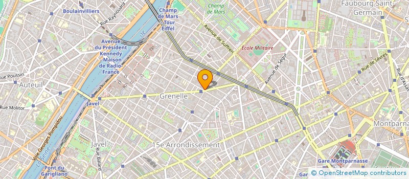 localisation de l'entreprise SYND COPR 36 RUE DU COMMERCE 75015  PARIS