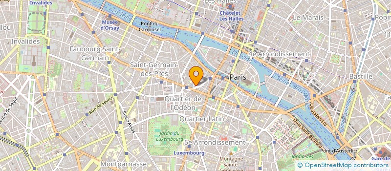 localisation de l'entreprise SYND.COPR.36 RUE SERPENTE 75006 PARIS  PARIS