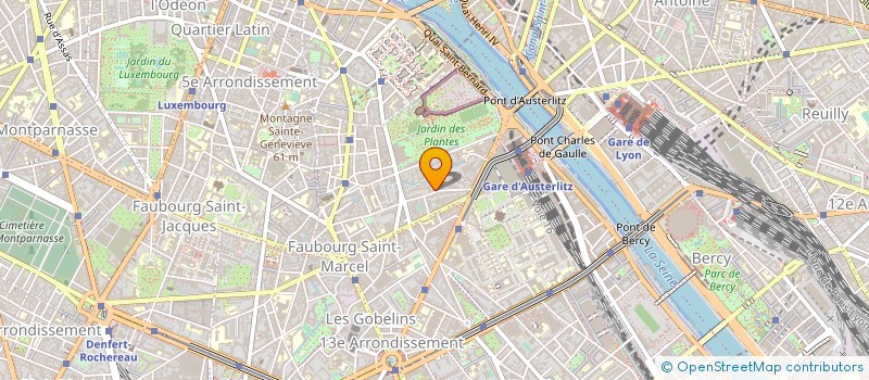 localisation de l'entreprise SYND.COPR. 37 BD ST GERMAIN P 5 REP PAR  PARIS