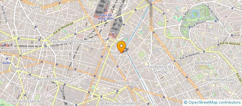 localisation de l'entreprise SYND COPR 37 RUE LUCIEN SAMPAIX 75010 PARIS  PARIS