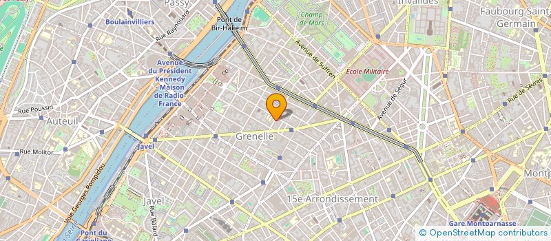 localisation de l'entreprise SYND COPR 37 RUE VIOLET 75015 PARIS  PARIS