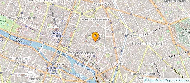 localisation de l'entreprise SYND.COPR. 37B RUE ROUELLE 75015 PARIS R  PARIS