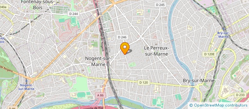 localisation de l'entreprise SYND COPR  LE PERREUX-SUR-MARNE