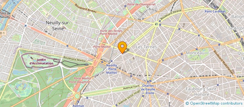 localisation de l'entreprise SYND.COPR. 39 R SAINT FERDINAND 75017 PA  PARIS