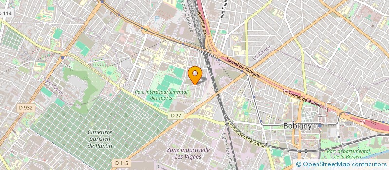 localisation de l'entreprise SYND COPR 39 RUE DE LETOILE 93000 BOBIGNY  BOBIGNY