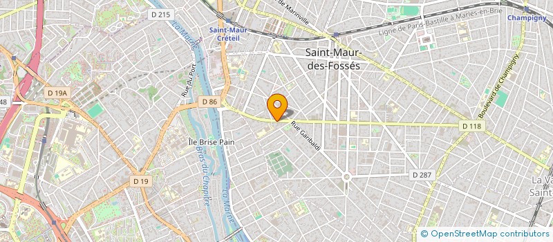 localisation de l'entreprise SYND.COPR. 39 RUE DU CHEMIN VERT 94 ST M à SAINT-MAUR-DES-FOSSES