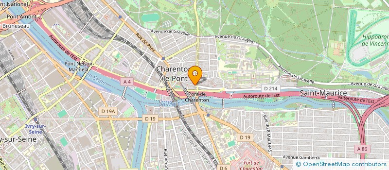 localisation de l'entreprise SYND COPR 4- 6 RUE PARIS  CHARENTON-LE-PONT