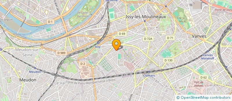 localisation de l'entreprise SYND.COPR. 4-6 RUE TOLSTOI ISSY LES à ISSY-LES-MOULINEAUX