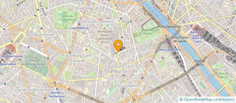 localisation de l'entreprise SYND COPR 4 R CANDOLLE  PARIS