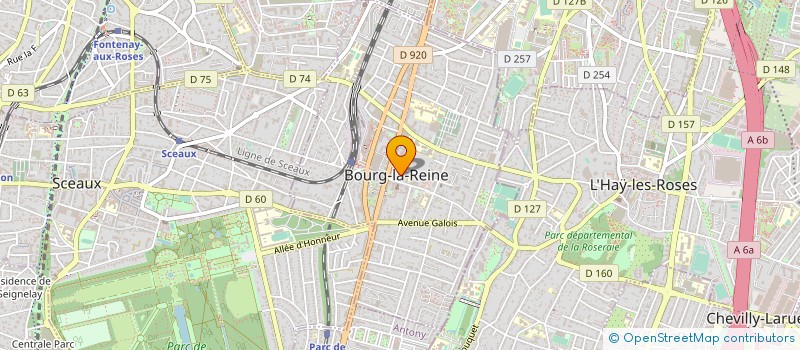 localisation de l'entreprise SYND COPR 4 R HENRI IV 92 BOURG LA REINE à BOURG-LA-REINE
