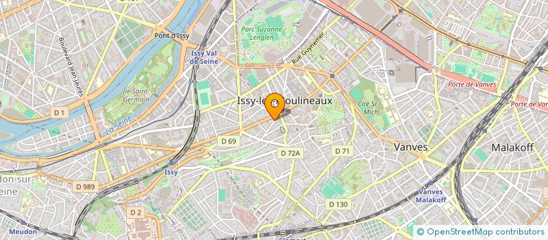 localisation de l'entreprise SYND.COPR. 4 RUE ANDRE CHENIER 92 ISSY à ISSY-LES-MOULINEAUX