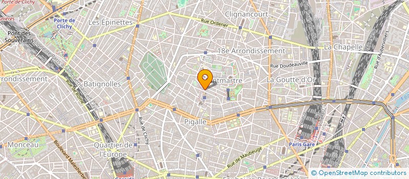 localisation de l'entreprise SYND.COPR. 4 RUE ANDROUET 75018 PARIS  PARIS