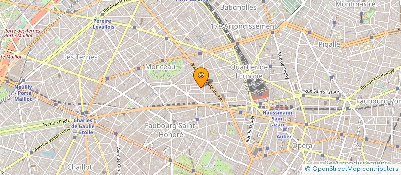 localisation de l'entreprise SYND.COPR. 4 RUE CORVETTO 75008 PARIS RE  PARIS