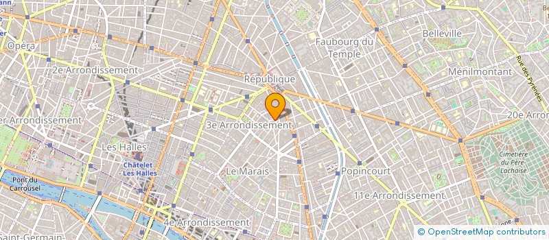 localisation de l'entreprise SYND COPR 4 RUE DE FRANCHE COMTE  PARIS