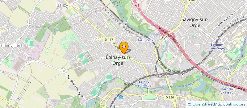 localisation de l'entreprise SYND COPR 4 RUE DES ECOLES  EPINAY-SUR-ORGE