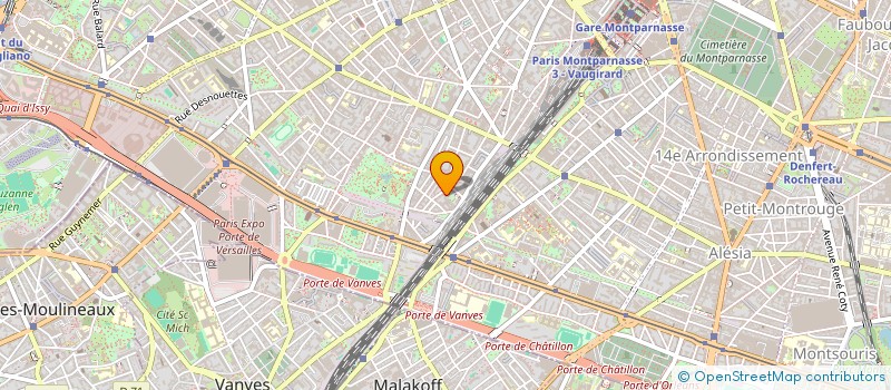 localisation de l'entreprise SYND COPR 4 RUE DU BOCAGE  PARIS