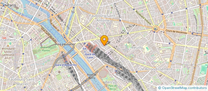 localisation de l'entreprise SYND COPR 4 RUE MAURICE DENIS 75012 PARIS  PARIS