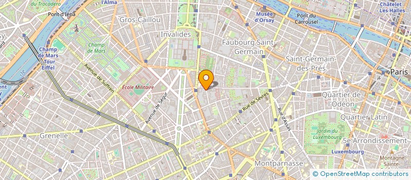 localisation de l'entreprise SYND.COPR. 4 RUE MONSIEUR 75007 PARIS RE  PARIS