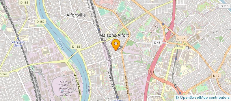 localisation de l'entreprise SYND.COPR. 4 RUE PASTEUR 94 ALFORTVILLE à MAISONS-ALFORT