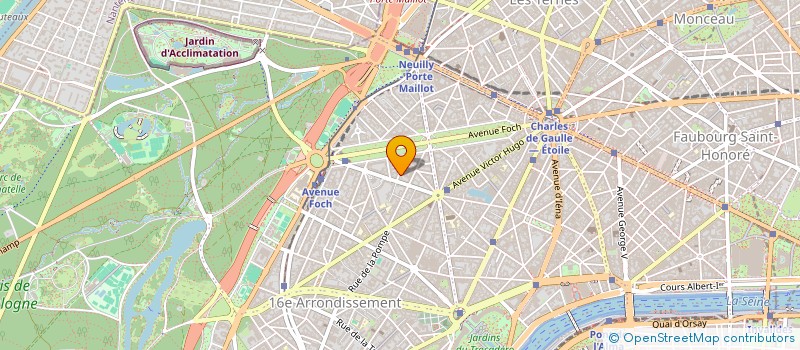 localisation de l'entreprise SYND.COPR. 4 RUE PICOT 75016    PARIS RE  PARIS