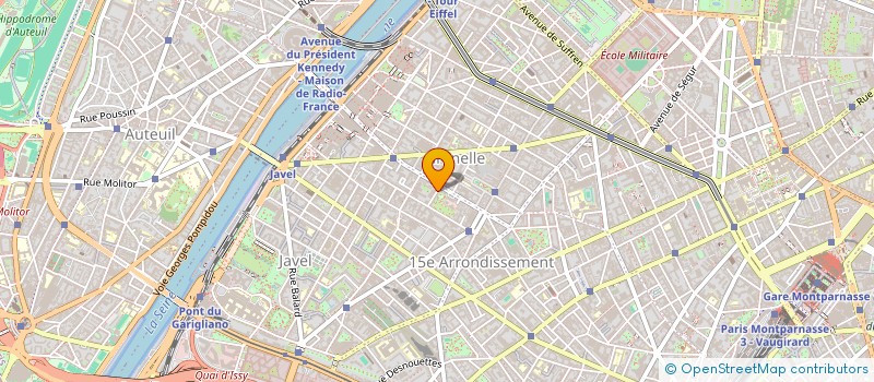 localisation de l'entreprise SYND COPR 4 RUE ROSIERE 75015 PARIS  PARIS