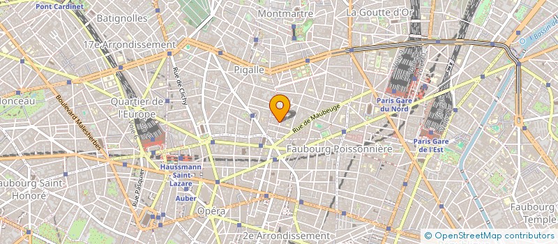 localisation de l'entreprise SYND.COPR. 4 RUE TURGOT PARIS 9 REP PAR  PARIS