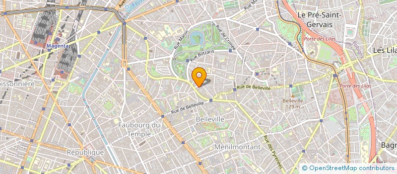 localisation de l'entreprise SYND.COPR. 4 SQ BOLIVAR PARIS 19 REP PAR  PARIS