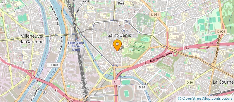 localisation de l'entreprise SYND.COPR. 4 SQUARE DE GEYTER   93200 SA  SAINT-DENIS