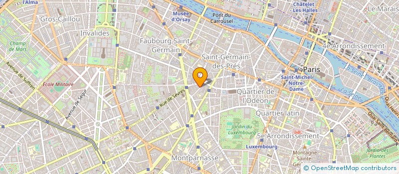 localisation de l'entreprise SYND.COPR. 4 T R. DU CHERCHE MIDI PARIS  PARIS