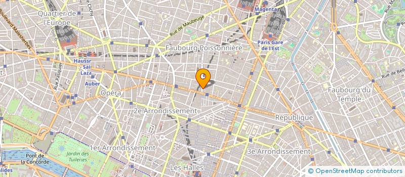 localisation de l'entreprise SYND.COPR. 4 VILLA DUTHY PARIS  14 REP P  PARIS