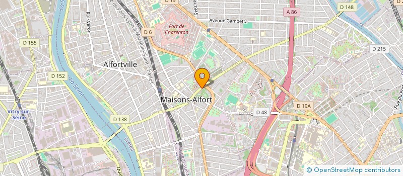 localisation de l'entreprise SYND.COPR. 40 B AU 42 RUE EDMOND NOCART à MAISONS-ALFORT
