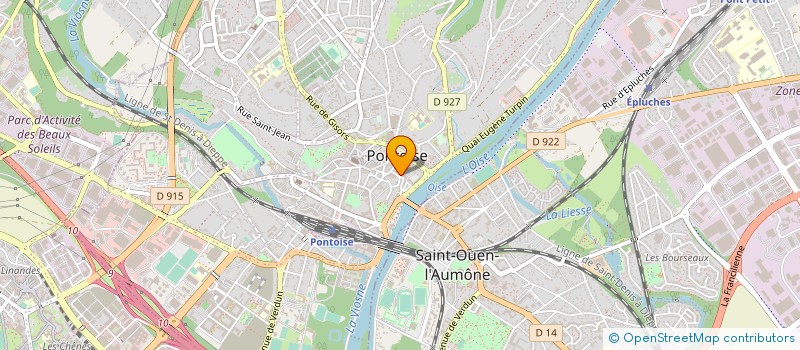localisation de l'entreprise SYND COPR 40 RUE DE LA ROCHE 95300 PONTOISE  PONTOISE