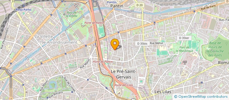 localisation de l'entreprise SYND COPR 40 RUE DE STALINGRAD 93310 LE PRE SAINT GERVAIS à LE PRE-SAINT-GERVAIS