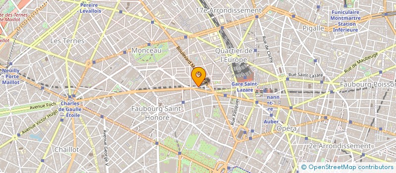 localisation de l'entreprise SYND.COPR. 40 RUE LABORDE 75008 PARIS RE  PARIS