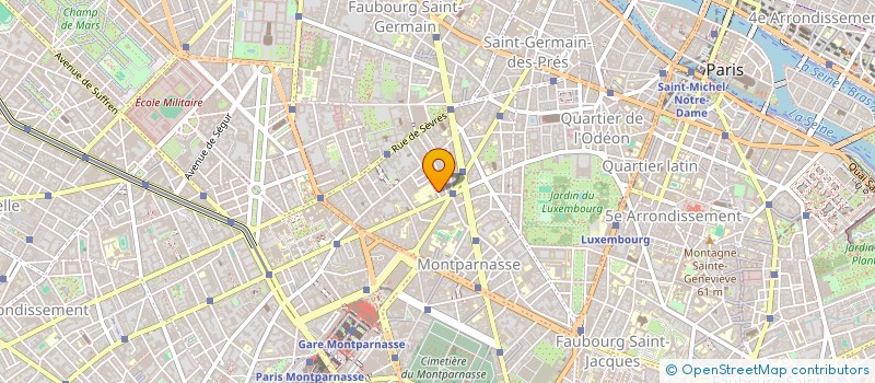 localisation de l'entreprise SYND.COPR. 41 R ABBE GREGOIRE P6 REP PAR  PARIS