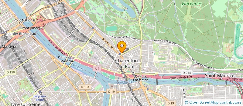 localisation de l'entreprise SYND.COPR. 41 RUE JULES GUESDE 94 ALFOR à CHARENTON-LE-PONT