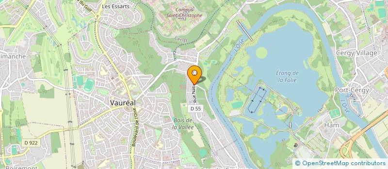 localisation de l'entreprise SYND COPR 41 RUE NATIONALE 95490 VAUREAL  VAUREAL