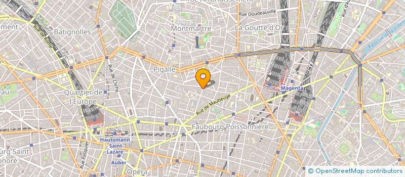 localisation de l'entreprise SYND.COPR. 41 RUE RODIER 75009  PARIS RE  PARIS